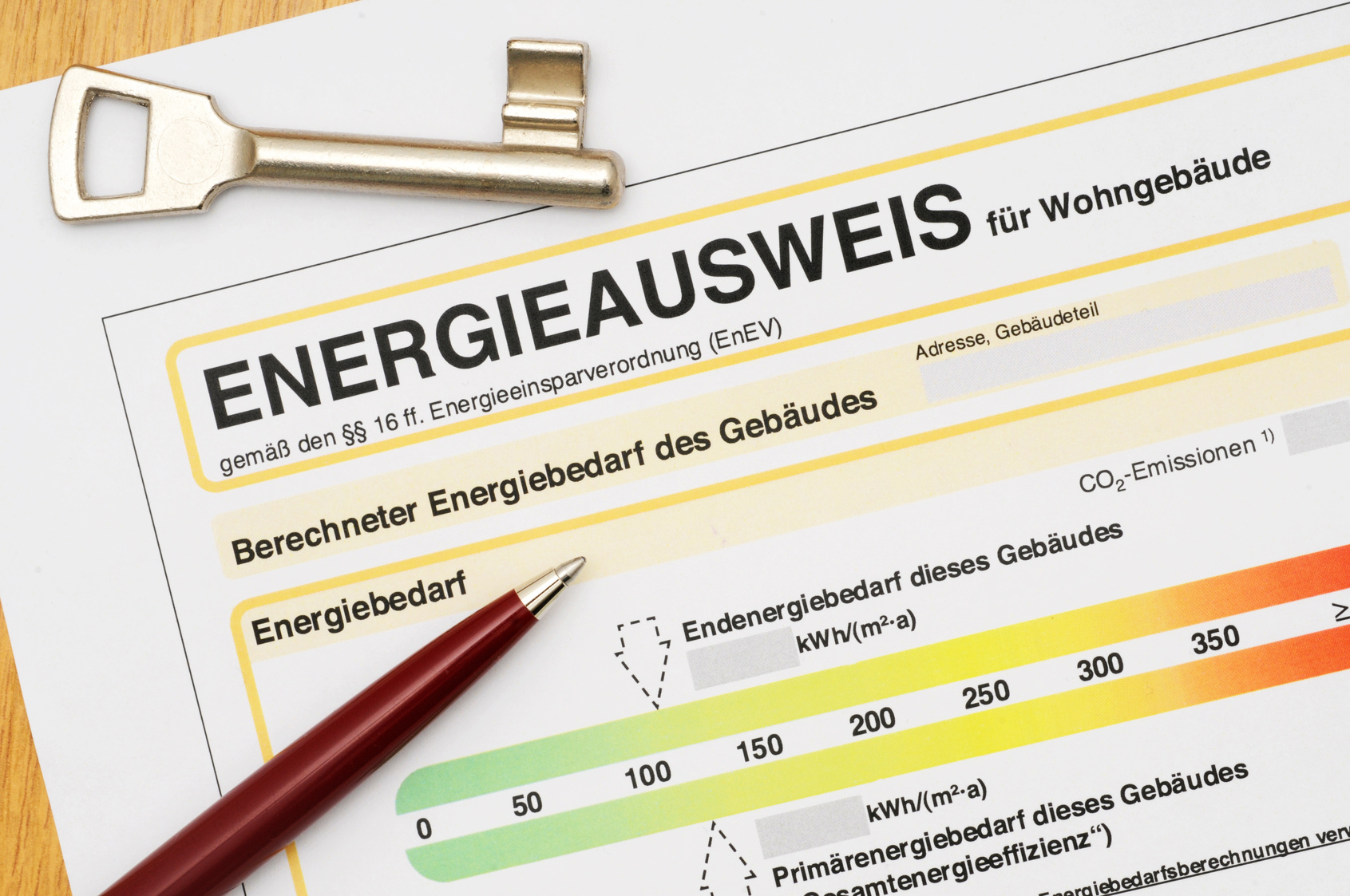 Energieausweis / Energy performance certificate
